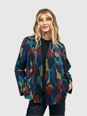 ALEMBIKA ALEXA JACKET, OCEAN Women’s Sz 6-8